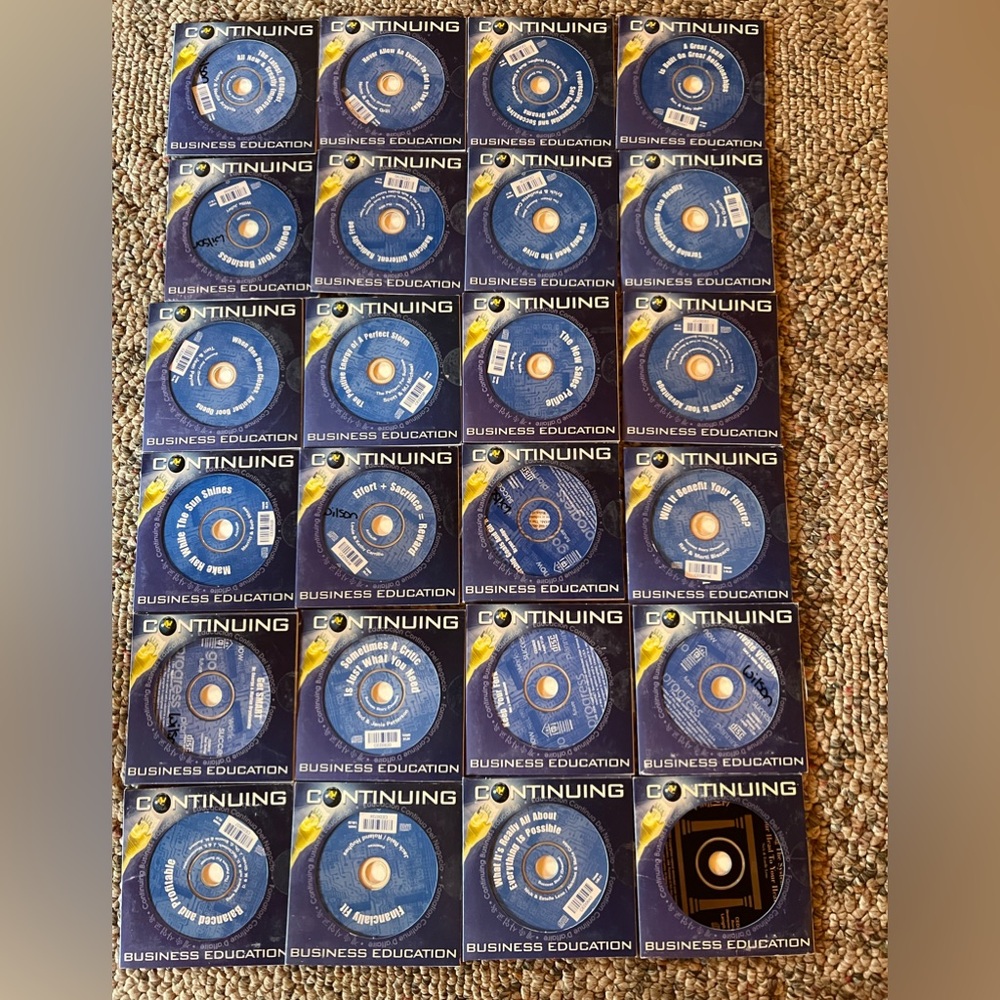 Amway success CD’s Lot of 24.